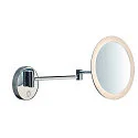 Spiegel met verlichting MAGANDA TL CCT Switch IP44, chroom, wit