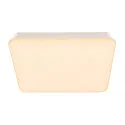 Wand- en plafondarmatuur SIMA hoekig IP44, wit