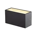 SLV Wandarmatuur voor buitenshuis SITRA M WL UP/DOWN CCT Switch, schakelbaar IP65, antraciet 