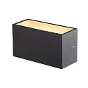 SLV Wandarmatuur voor buitenshuis SITRA M WL UP/DOWN CCT Switch, schakelbaar IP65, antraciet 