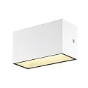 SLV LED Outdoor Wall luminaire SITRA M WL UP/DOWN, CCT switch 3000/4000K, white
