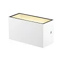 SLV LED Outdoor Wall luminaire SITRA M WL UP/DOWN, CCT switch 3000/4000K, white