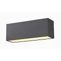 SLV Wandarmatuur voor buitenshuis SITRA L WL UP/DOWN CCT Switch, schakelbaar IP65, antraciet 