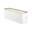 SLV Wandarmatuur voor buitenshuis SITRA L WL UP/DOWN CCT Switch, schakelbaar IP65, wit 