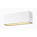 SLV Wandarmatuur voor buitenshuis SITRA L WL UP/DOWN CCT Switch, schakelbaar IP65, wit 