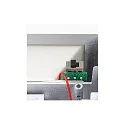 SLV Wandarmatuur voor buitenshuis SITRA L WL UP/DOWN CCT Switch, schakelbaar IP65, wit 