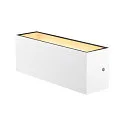 SLV Wandarmatuur voor buitenshuis SITRA L WL UP/DOWN CCT Switch, schakelbaar IP65, wit 