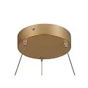 SLV LED Pendant luminaire ONE 60 PHASE up/down, 24W, 2700/3000K, 130°, brass