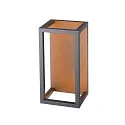 SLV LED Outdoor Wall luminaire QUADRULO WL, anthracite