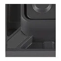 SLV Plafondarmatuur voor buiten QUADRULO CL hoekig, indirect IP55, antraciet 