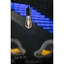 SLV Lichtbron Edison peervorm ST58 FILAMENT CLEAR 4-voudig, dimbaar ST58 helder E27 7,5W 800lm 2700K 320° CRI >90 dimbaar