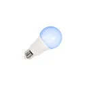 SLV LED Lamp A60 E27 RGBW smart, 9W, CRI90, 230°, white/milky