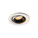 Plafondinbouwarmatuur NUMINUS MOVE S IP20, zwart, wit