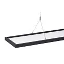 SLV Pendelarmatuur WORKLIGHT DALI up down, DALI aanstuurbaar, UGR < 19 IP20, zwart dimbaar