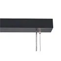 SLV Pendelarmatuur WORKLIGHT DALI up down, DALI aanstuurbaar, UGR < 19 IP20, zwart dimbaar