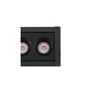 Plafondinbouwarmatuur MILANDOS 6 IP20, zwart