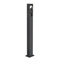 SLV Staande armatuur voor buiten ESKINA FRAME 125 DOUBLE CCT 2-vlams, CCT Switch, instelbaar IP65, antraciet 
