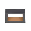SLV Wandarmatuur BOOKAT IP65, antraciet