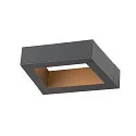 SLV Wandarmatuur BOOKAT IP65, antraciet