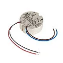 LED voedingseenheid LRV15W12P, 12W / 12V rond, schakelbaar, wit