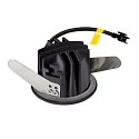 Plafondinbouwarmatuur NUMINOS XS IP20/IP44, zwart