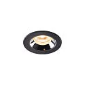 Plafondinbouwarmatuur NUMINOS XS IP20/IP44, chroom, zwart