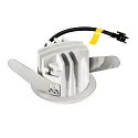 SLV Plafondinbouwarmatuur NUMINOS XS IP20/IP44, zwart, wit