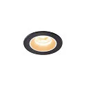 Plafondinbouwarmatuur NUMINOS XS IP20/IP44, zwart, wit