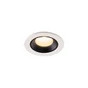 Plafondinbouwarmatuur NUMINOS XS IP20/IP44, zwart, wit