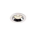 Plafondinbouwarmatuur NUMINOS XS IP20/IP44, chroom, wit