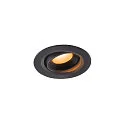 Plafondinbouwarmatuur NUMINOS MOVE XS IP20, zwart