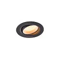 Plafondinbouwarmatuur NUMINOS MOVE XS IP20, zwart, wit