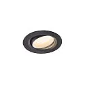 Plafondinbouwarmatuur NUMINOS MOVE XS IP20, zwart, wit