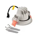 SLV Plafondinbouwarmatuur NUMINOS MOVE XS IP20, zwart, wit
