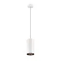 Pendelarmatuur NUMINOS DALI XL DALI aanstuurbaar IP20, zwart, wit dimbaar
