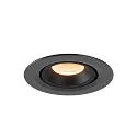 LED Ceiling recessed luminaire NUMINOS® GIMBLE XS, 2700K, 20°, black