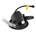 LED Ceiling recessed luminaire NUMINOS® GIMBLE XS, 2700K, 20°, black
