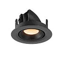 SLV Plafondinbouwarmatuur NUMINOS GIMBLE XS, zwart
