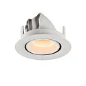 SLV Plafondinbouwarmatuur NUMINOS GIMBLE XS, wit
