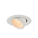SLV Plafondinbouwarmatuur NUMINOS GIMBLE XS, wit