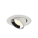SLV Plafondinbouwarmatuur NUMINOS GIMBLE XS, chroom, wit