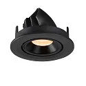 SLV Plafondinbouwarmatuur NUMINOS GIMBLE S, zwart