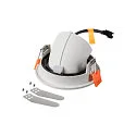 SLV Plafondinbouwarmatuur NUMINOS GIMBLE S, zwart, wit
