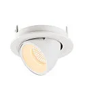 SLV Plafondinbouwarmatuur NUMINOS GIMBLE S, wit