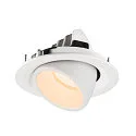 SLV Plafondinbouwarmatuur NUMINOS GIMBLE M, wit