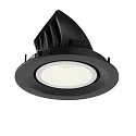 SLV Plafondinbouwarmatuur NUMINOS GIMBLE M, zwart, wit
