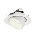SLV Plafondinbouwarmatuur NUMINOS GIMBLE M, wit