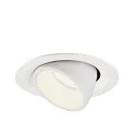 SLV Plafondinbouwarmatuur NUMINOS GIMBLE M, wit