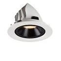 LED Ceiling recessed luminaire NUMINOS® GIMBLE L, 2700K, 20°, black