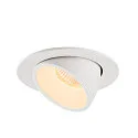 SLV Plafondinbouwarmatuur NUMINOS GIMBLE L, wit